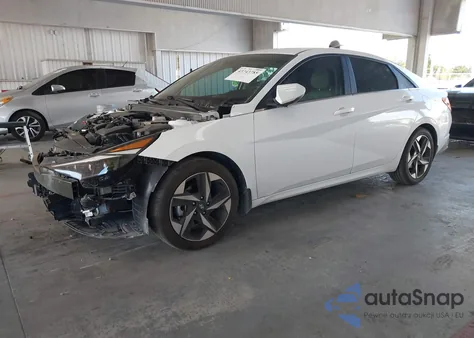 2023 Hyundai Elantra Limited from USA, damaged, VIN 5NPLP4AG2PH097789